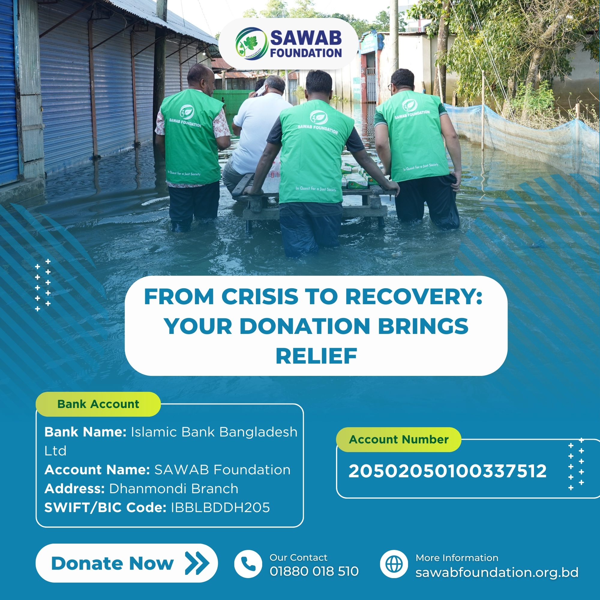 From Crisis to Recovery: Your Donation Brings Relief