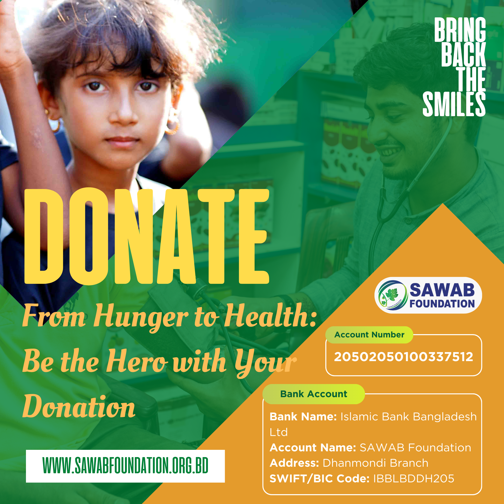 From Hunger to Health: Be the Hero with Your Donation